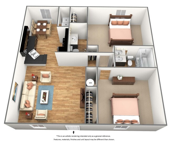 Floorplan - Park Place Apartments