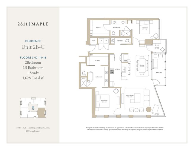 Floorplan - 2811 Maple