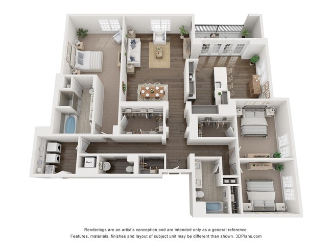 Floorplan - The Residences at Amberley Woods