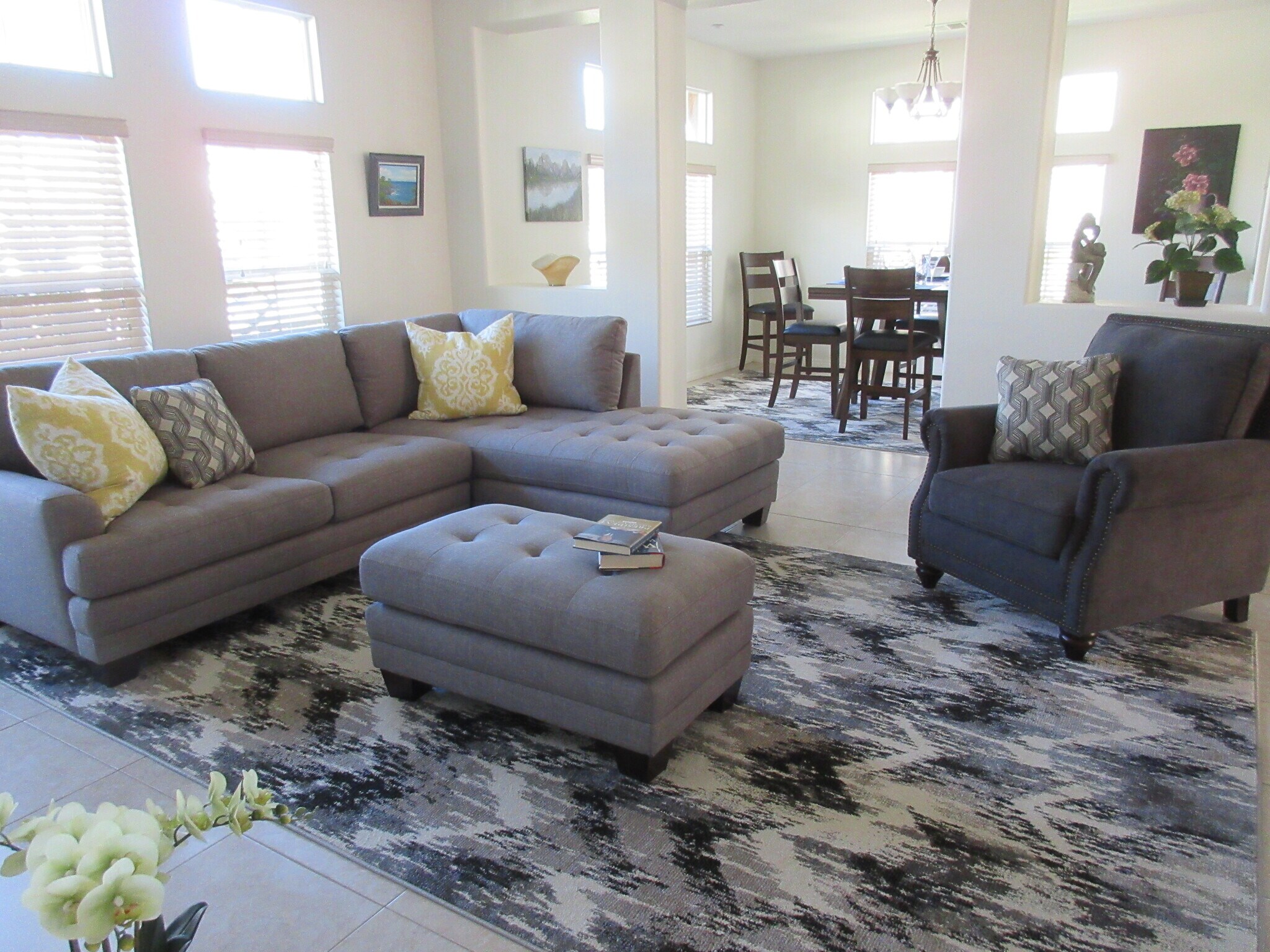 Living room & formal dining room - 4415 Ahoy Ln