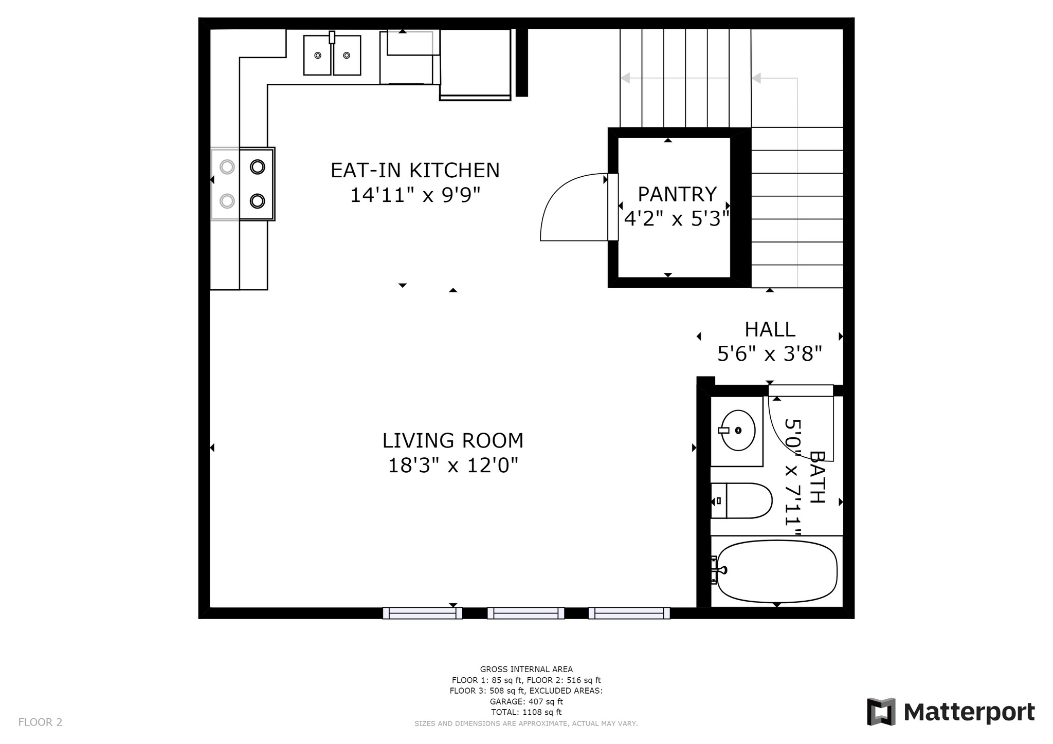 Floor Plan Layout - 389 NE Sandalwood