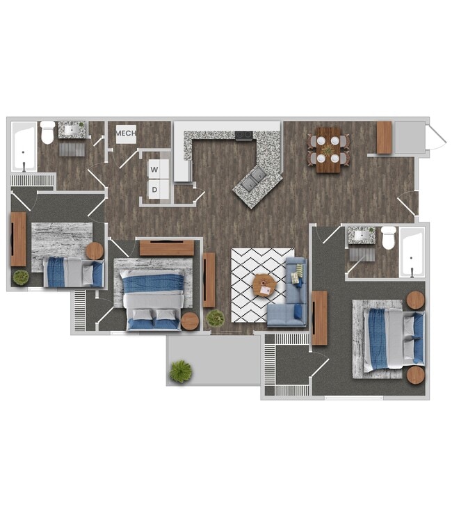Floorplan - Magnolia Pointe