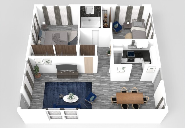 Floorplan - Tropical View Apartments Margate