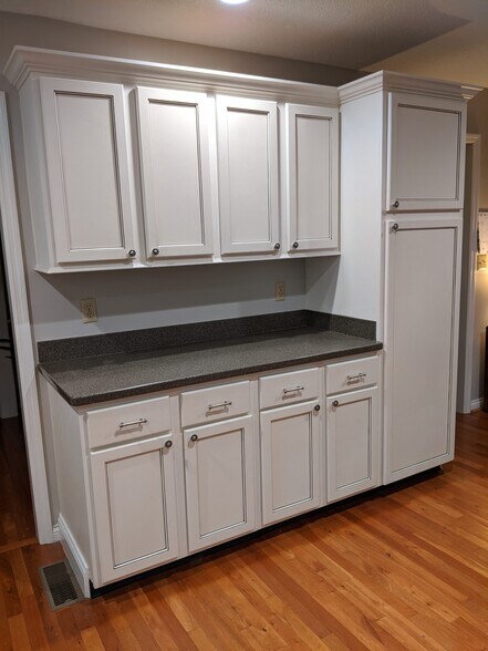 Additional pantry with pull out drawer-style shelves - 303 Ferncliff Dr