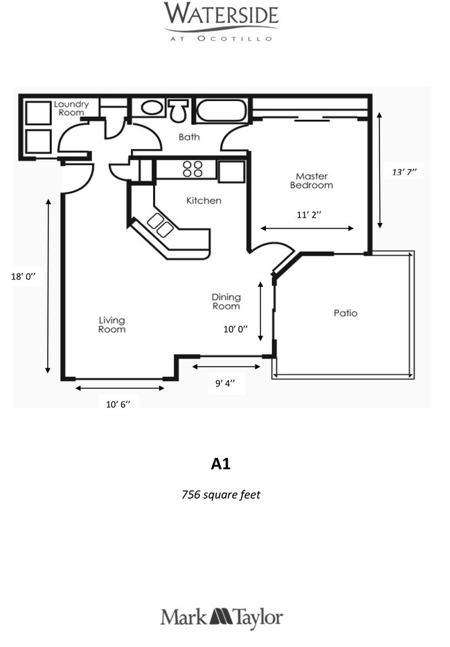 Floorplan - Waterside at Ocotillo