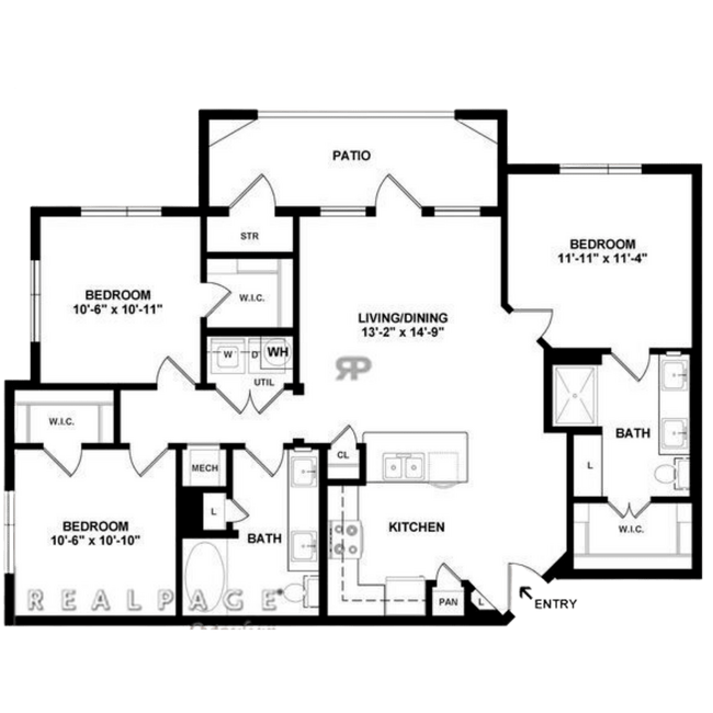 Floorplan - Palladium Crowley