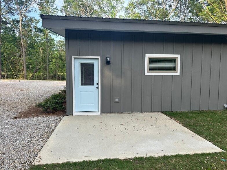 Back Door and patio - 1601 Auburn St