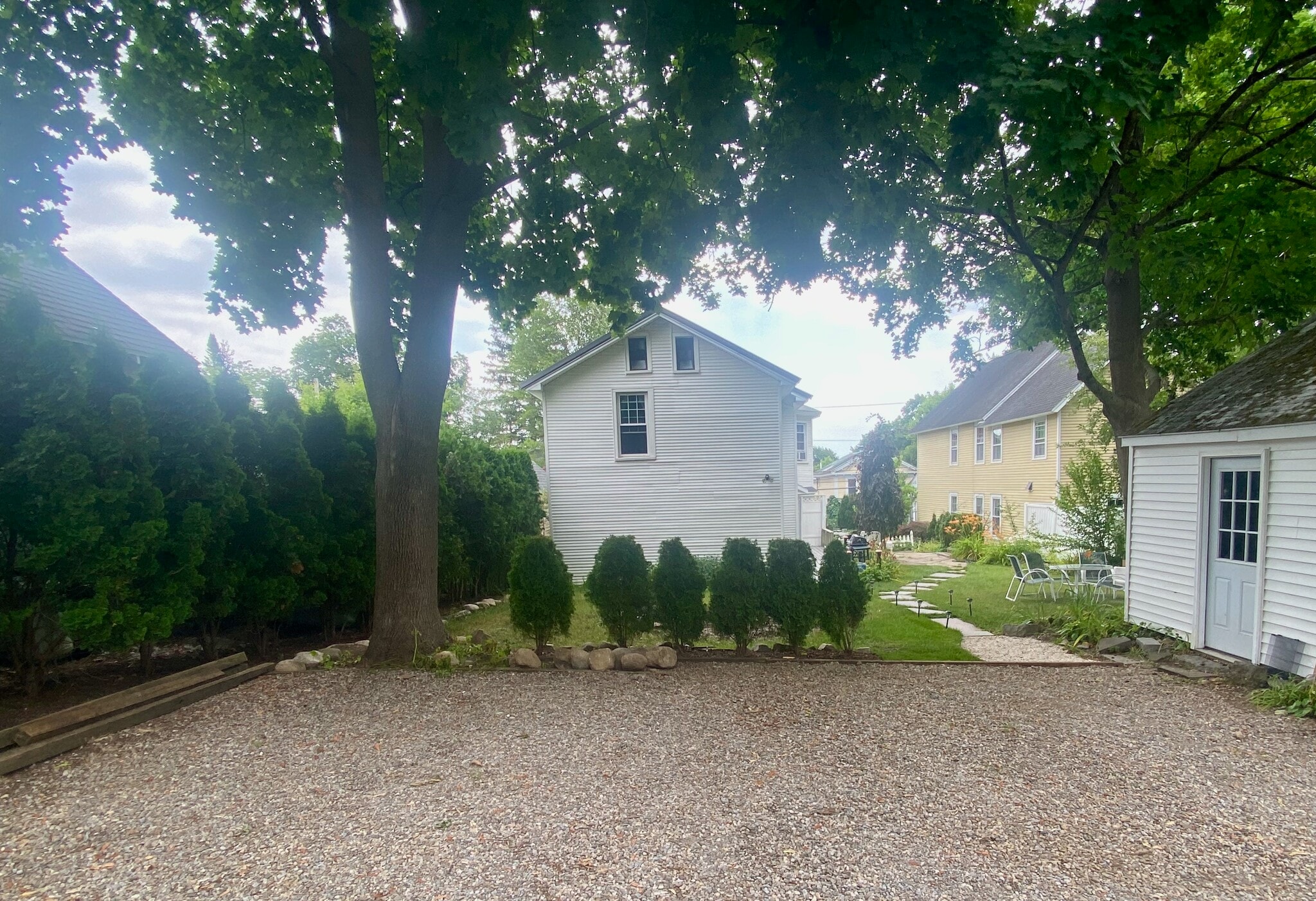Parking for three cars in rear. Enter from alleyway (Bolster Lane) - 159 Woodlawn Ave