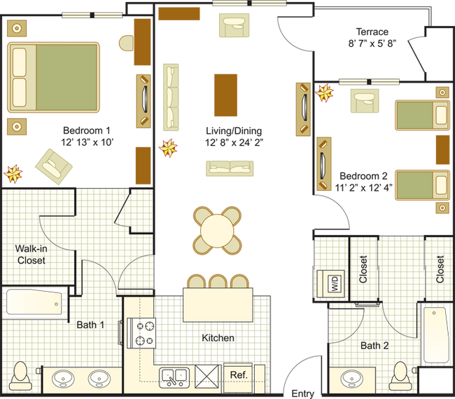 Floorplan - Crest 850