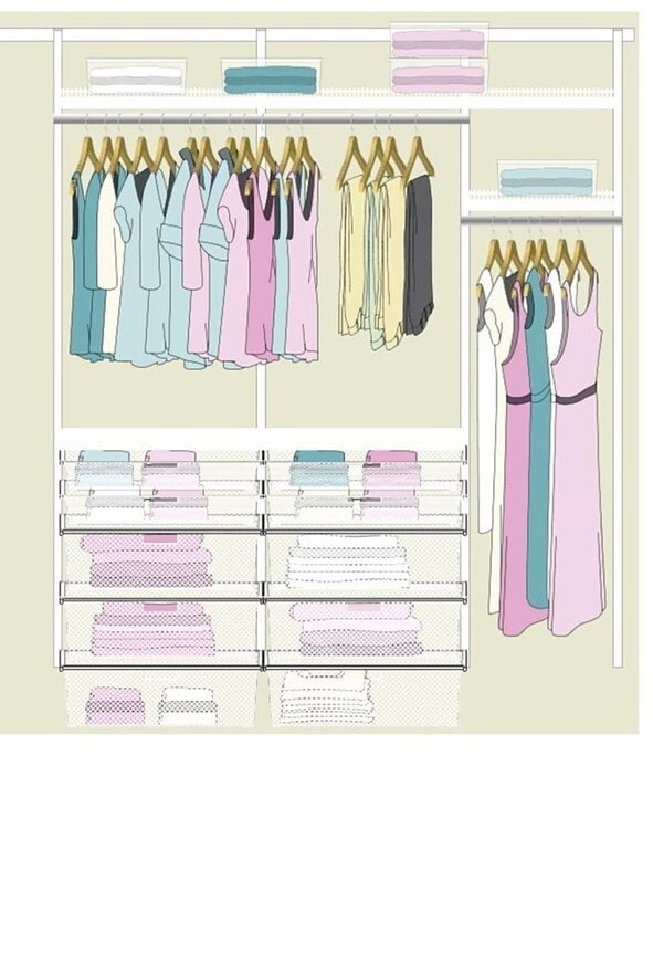 Container Store Custom Closet to be installed 10/13 - 62 Lime St