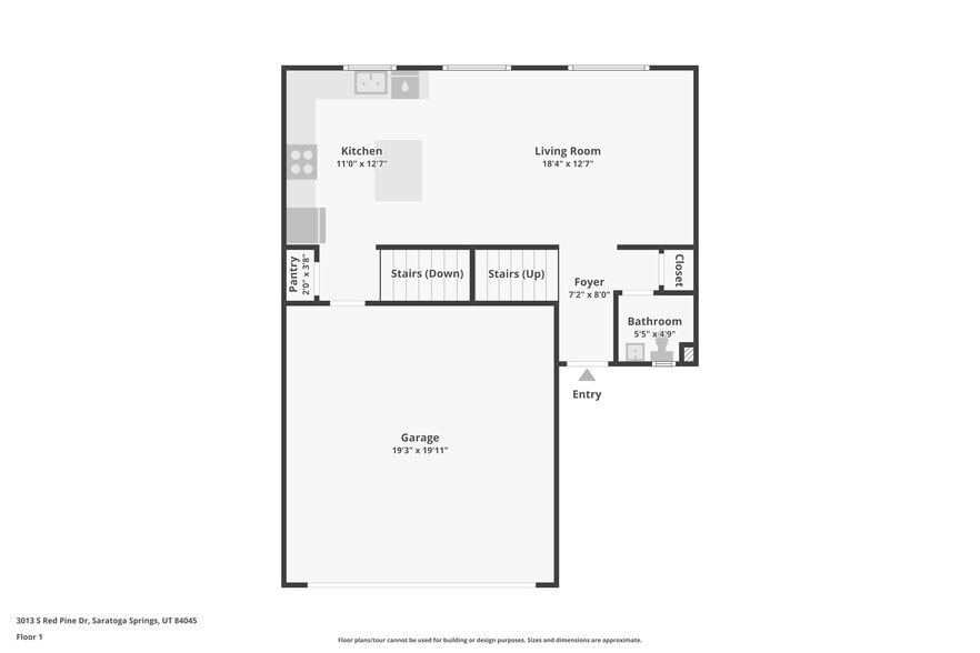 1st floor - 3013 South Red Pine Drive