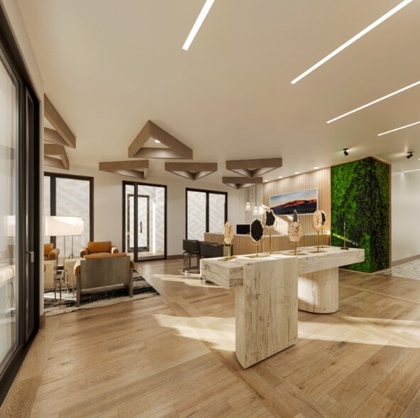 Reception - Pinyon Apartments