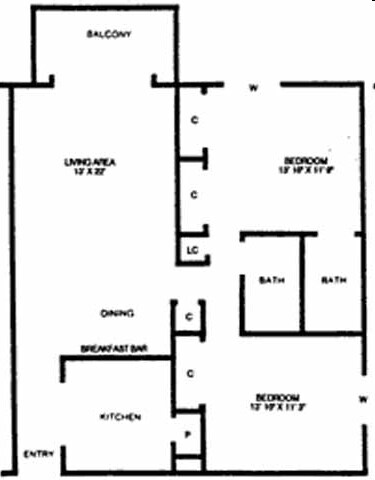 2BR/2BA - Marquee on 5th