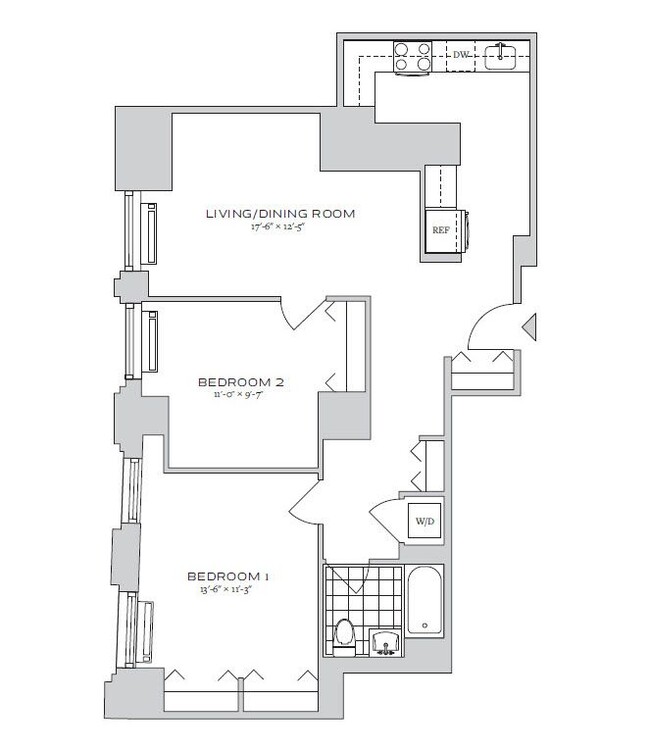 Floorplan - 70 Pine Apartments