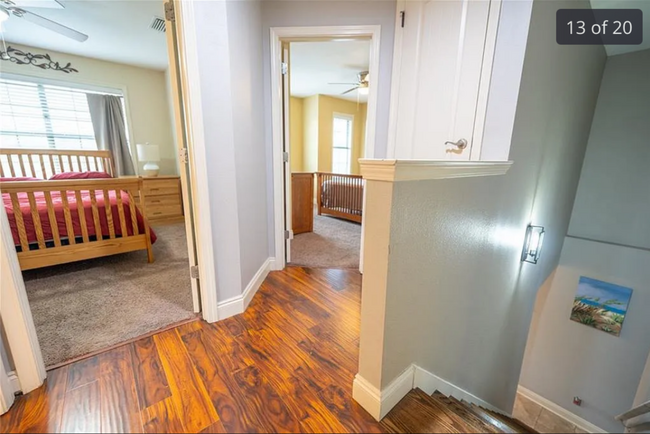 On the Second Floor: To the left Bedroom No.1, No. 2, and the Stairway to the Main Floor. - 12366 Copperwood Dr