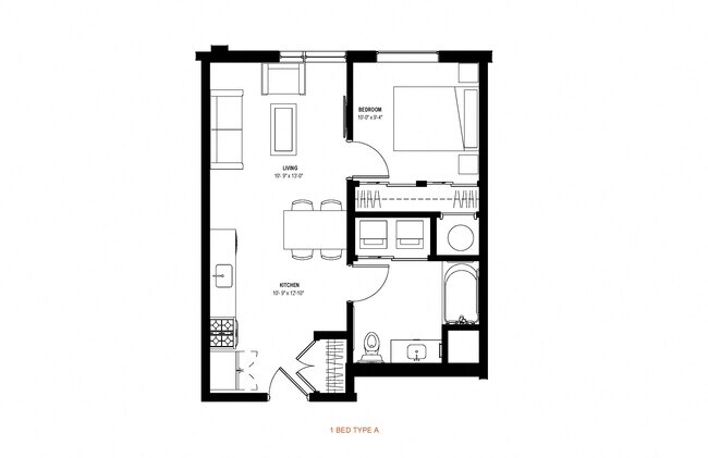 Floorplan - Glassworks Apartments