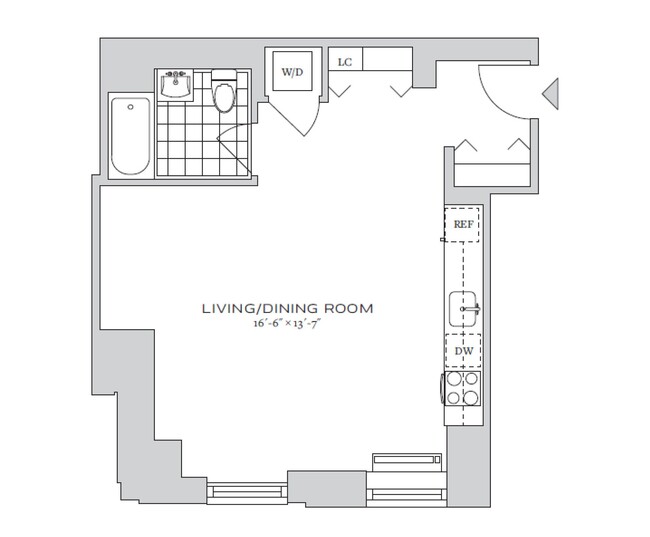 Floorplan - 70 Pine Apartments