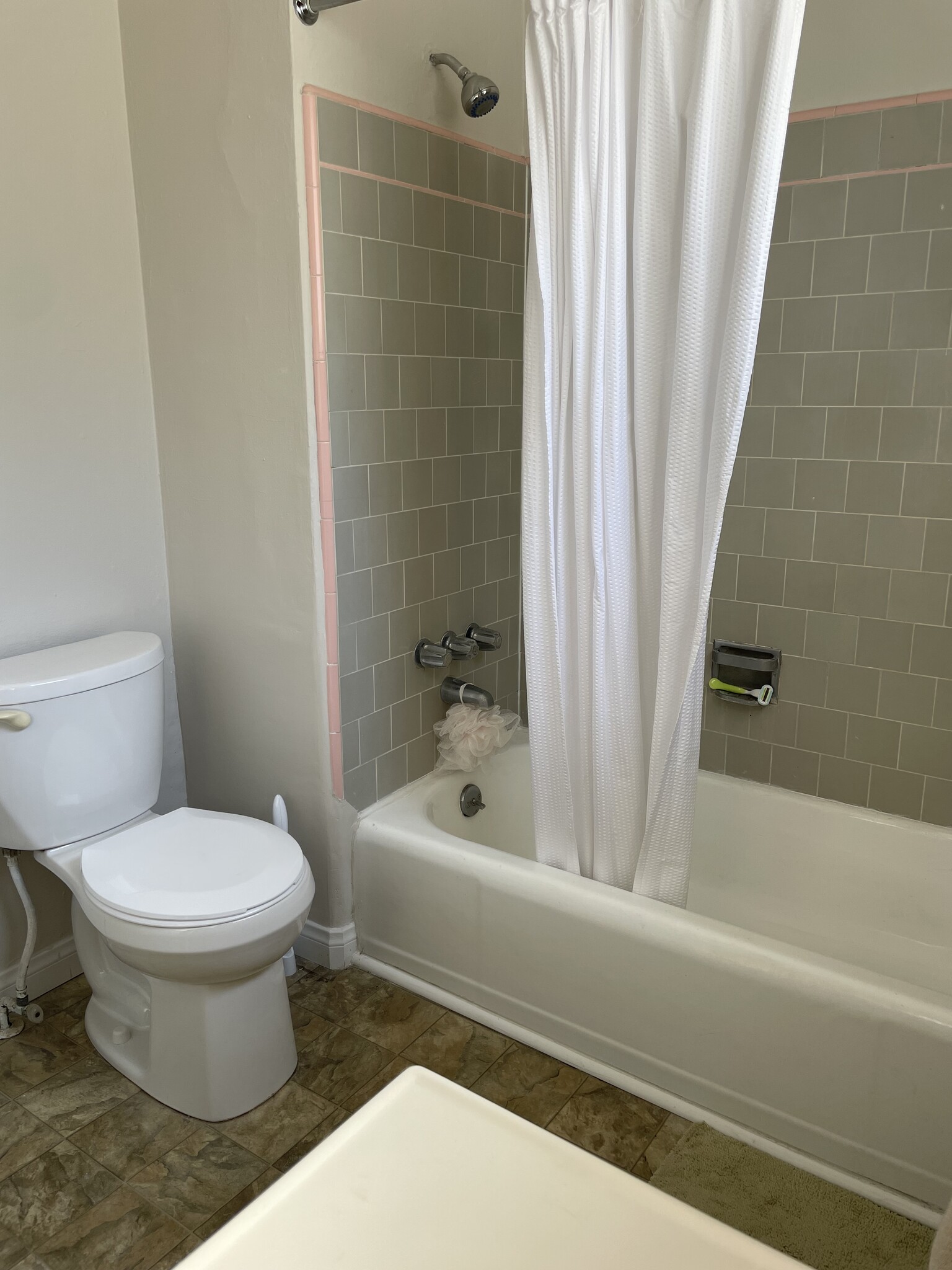 Bath with shower - 309 N Hollywood Way