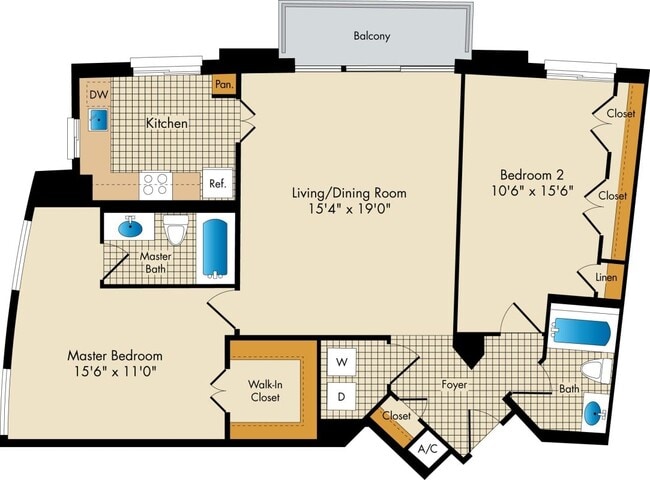 Floorplan - The Metropolitan