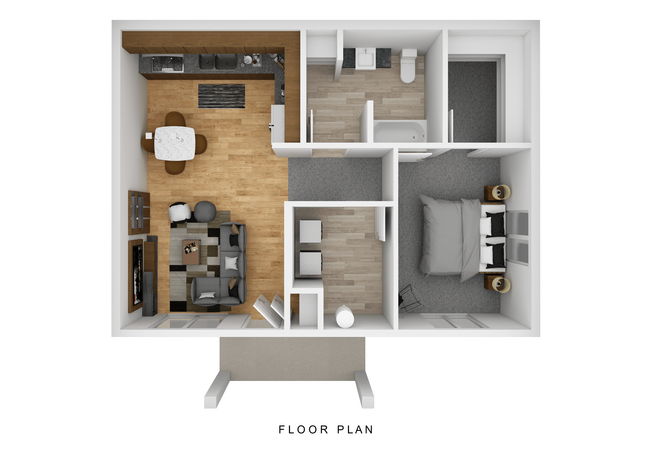 Floorplan - Lacey Village Townhomes