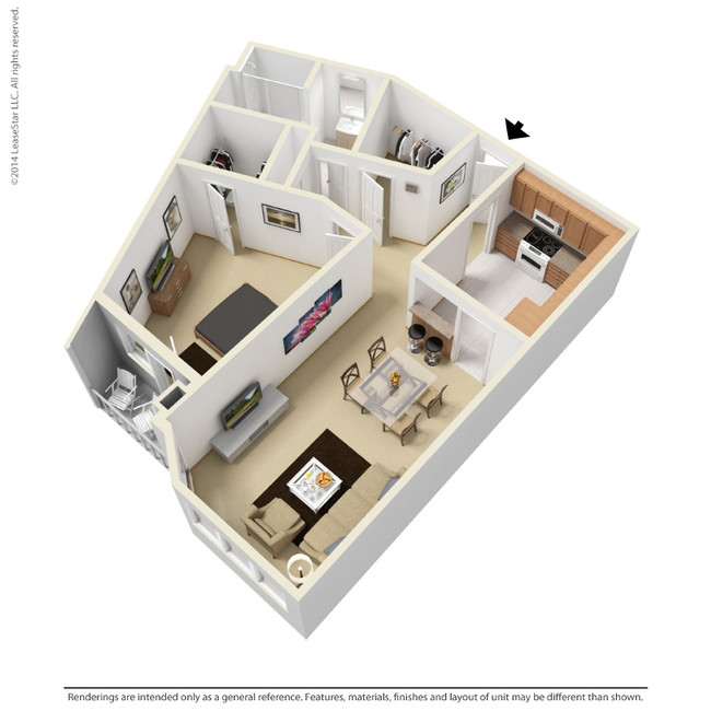 Floorplan - Vernon Oaks Apartments