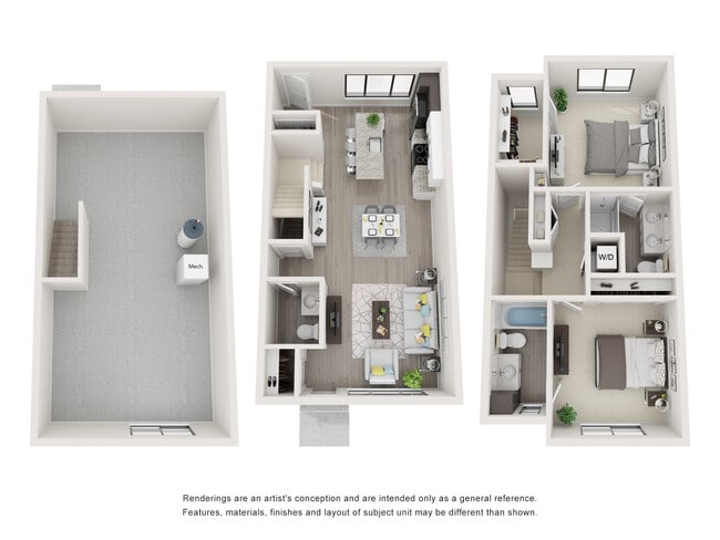 Floorplan - Maple Place Apartments