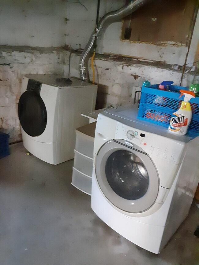 laundry in basement - 931 Westcott St