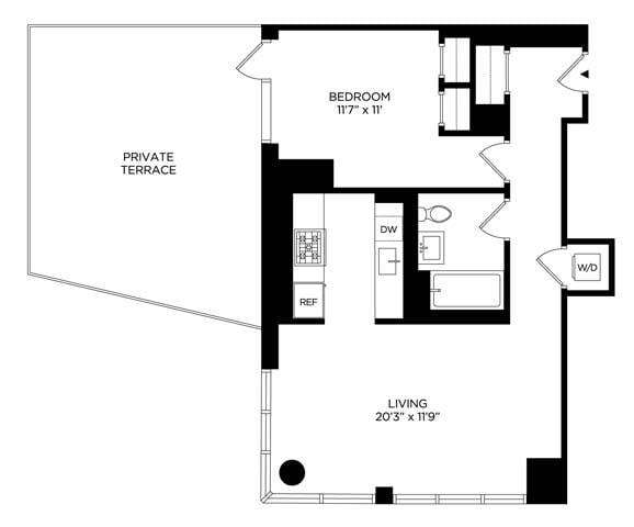 Floorplan - Lincoln at Bankside