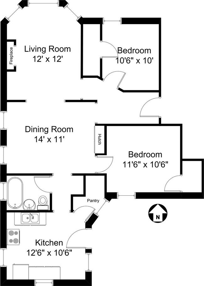 Building Photo - Top Floor Wrigleyville Two Bed Includes Heat