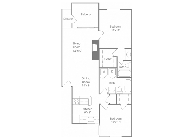 Floorplan - The Edge of Germantown