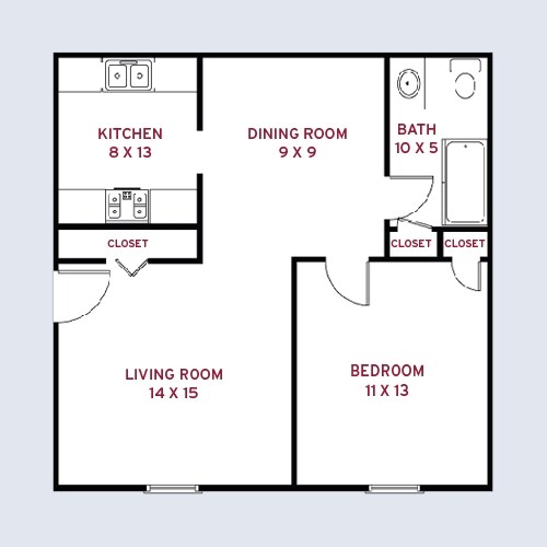 1BR/1BA - Meadows at Edgewood