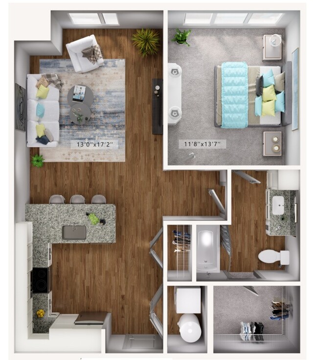 Floorplan - Ellipse Urban Apartments