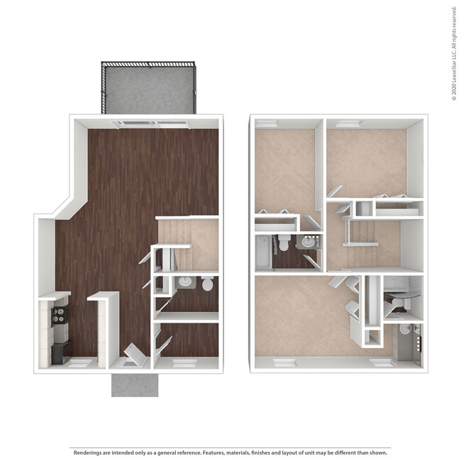 Floorplan - North Chase Apartments