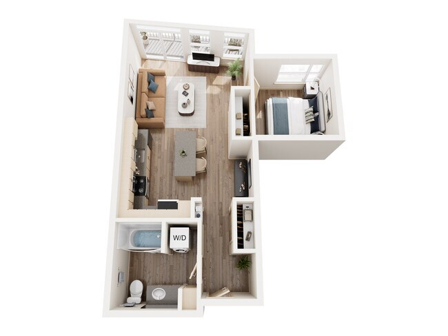 Floorplan - Prescott Wallingford Apartments