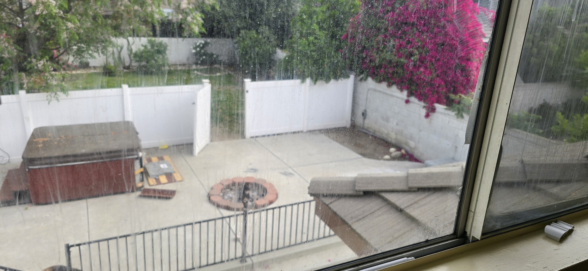 Back yard, it was divided but all belong to this property. - 151 E 6th St