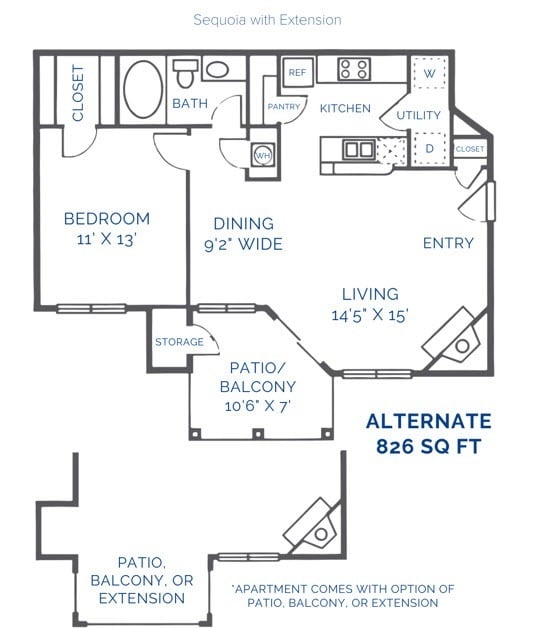 Floorplan - Dwell at Naperville