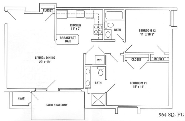 two bedroom - Shenandoah Station