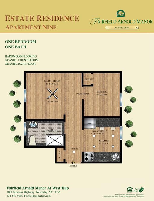 Floorplan - Fairfield Arnold Manor At West Islip