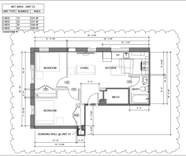 Floorplan - The J.C Layne at Euclid
