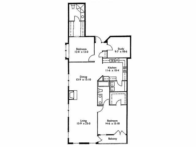 2BR/2BA - Sutton Station