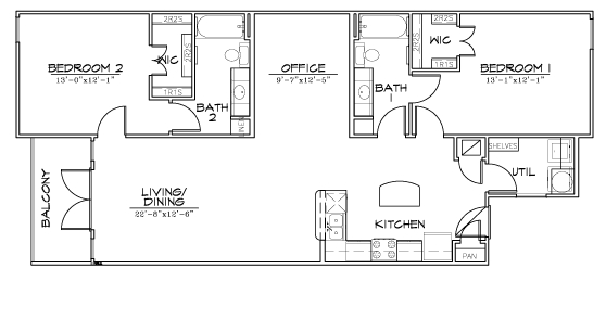 2BR/2BA - The Galileo at 25th
