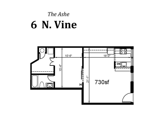 #6-Ashe - Landmark at 1700 Apartments