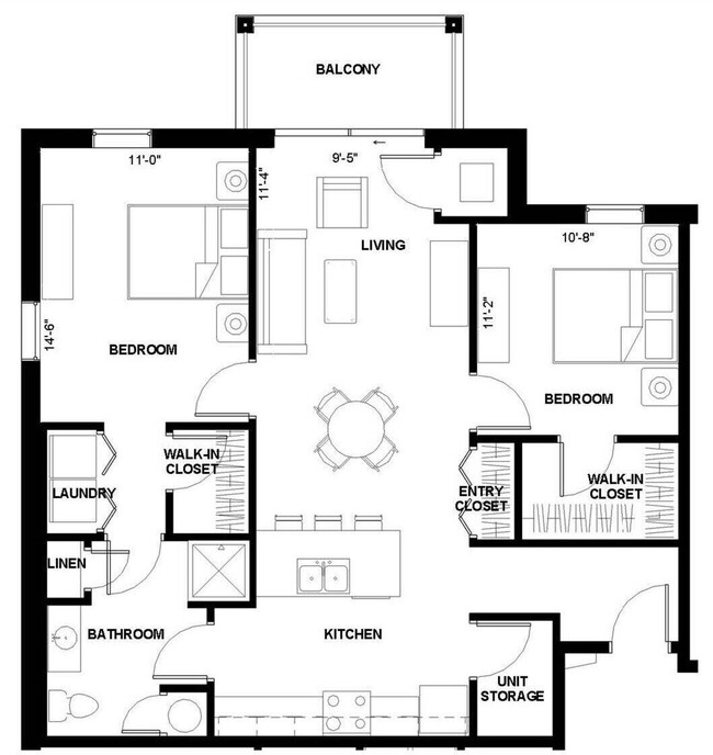 Floorplan - Blairs Ferry