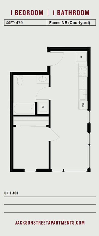 Floorplan - Jackson Street