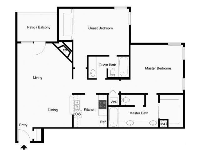 Floorplan - Broadmoor Villas