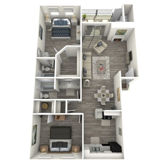 Floorplan - Cielo Apartments