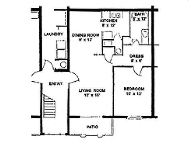 1BR/1BA - Salem Woods Apts