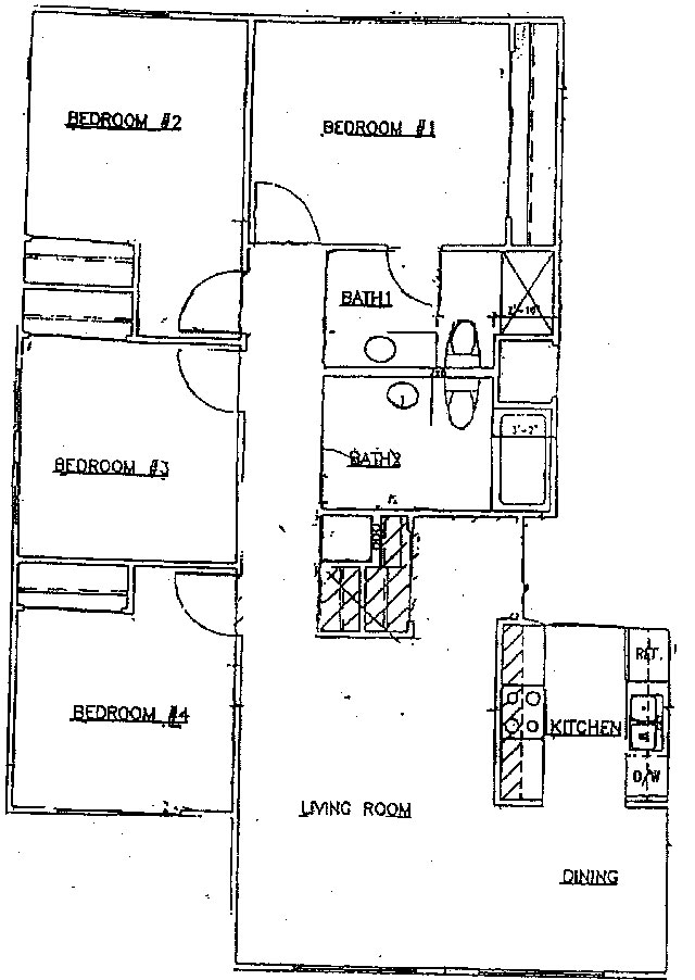 4BR/2BA - Sunrose Apartments