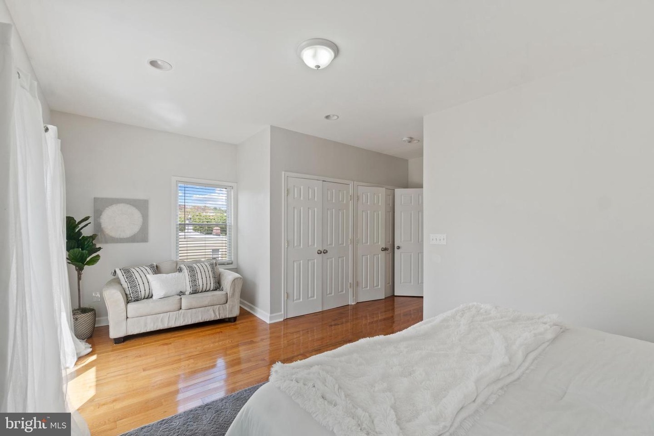 Master bedroom with view of two walk in closets - 655 16th St NE