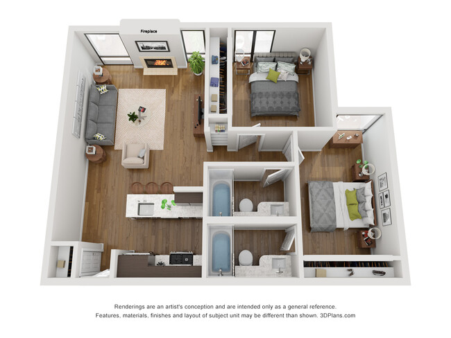 Floorplan - 6651 Franklin